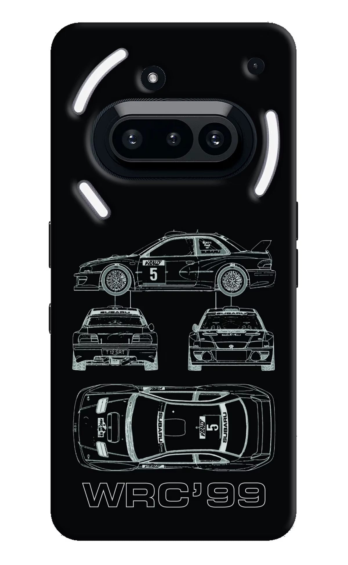 WRC'99 Nothing Phone 3A Hard Case Back Cover by Casekaro