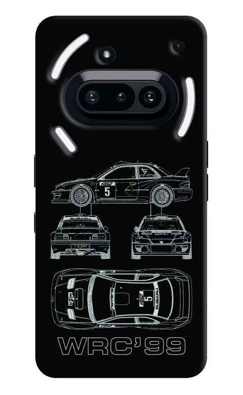 WRC'99 Nothing Phone 3A Back Cover