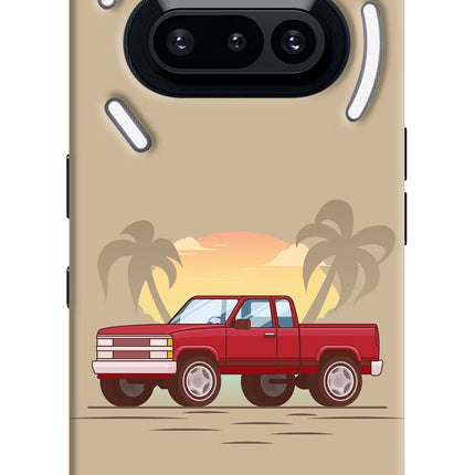 Desert Classic Drive Nothing Phone 3A Hard Case Back Cover by Casekaro