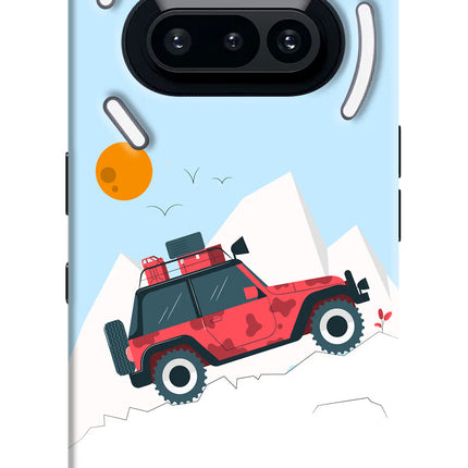 Mountain Trail Beast Nothing Phone 3A Hard Case Back Cover by Casekaro