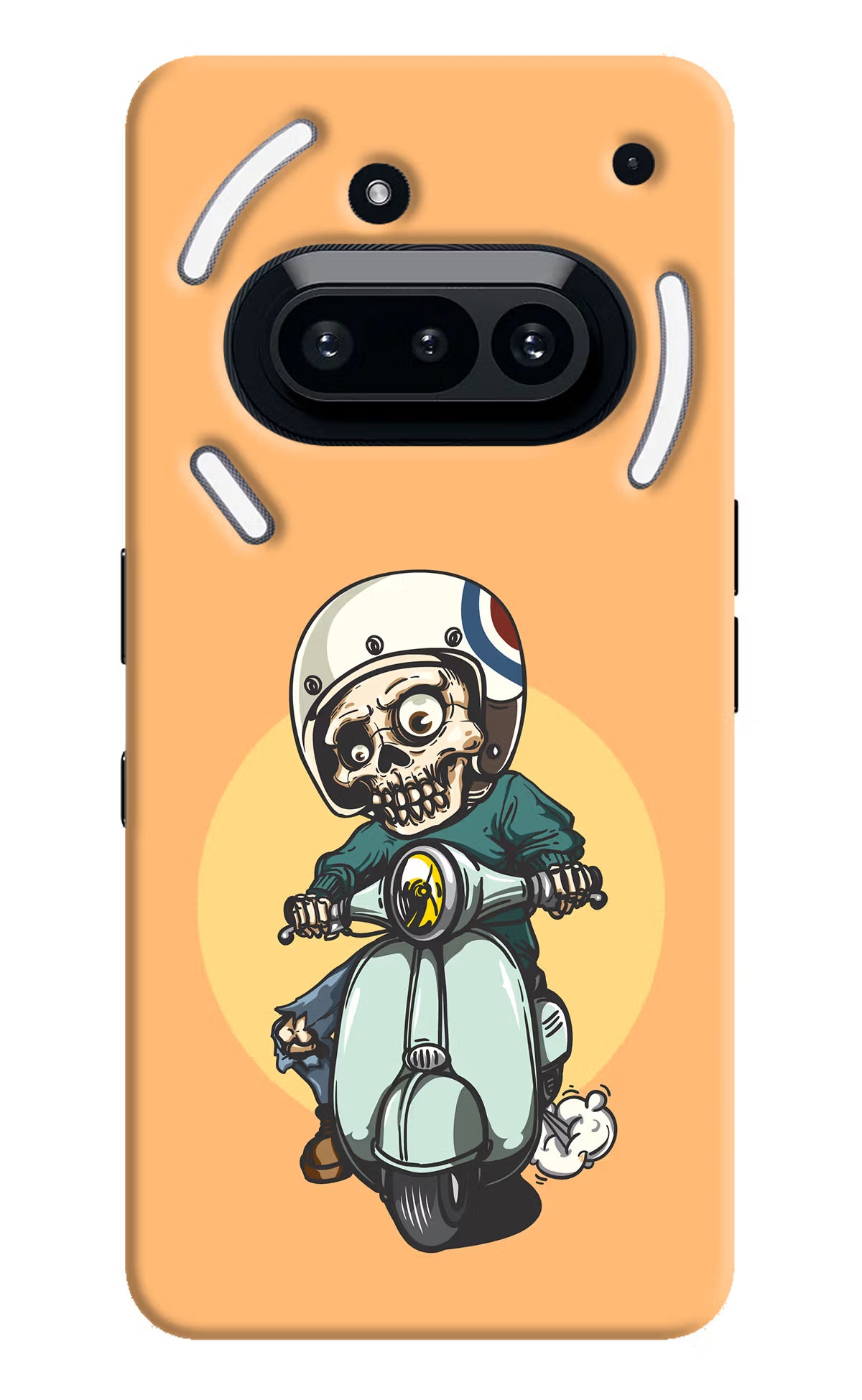 Undead Biker Nothing Phone 3A Hard Case Back Cover by Casekaro