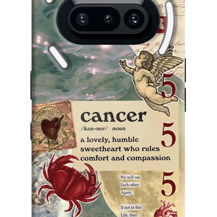 Cancer Zodiac Nothing Phone 3A Hard Case Back Cover by Casekaro