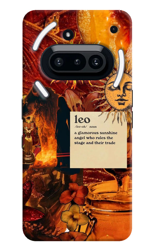 Leo Zodiac Nothing Phone 3A Hard Case Back Cover by Casekaro