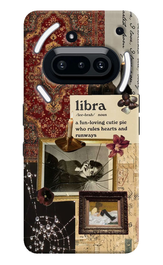Libra Zodiac Nothing Phone 3A Hard Case Back Cover by Casekaro