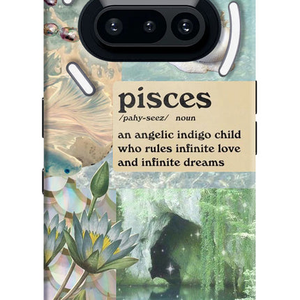 Pisces Zodiac Nothing Phone 3A Hard Case Back Cover by Casekaro