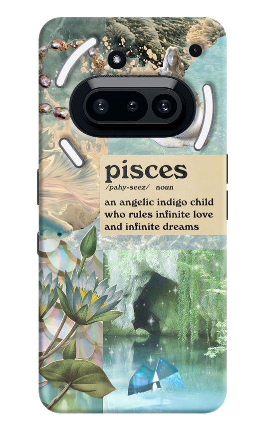 Pisces Zodiac Nothing Phone 3A Hard Case Back Cover by Casekaro