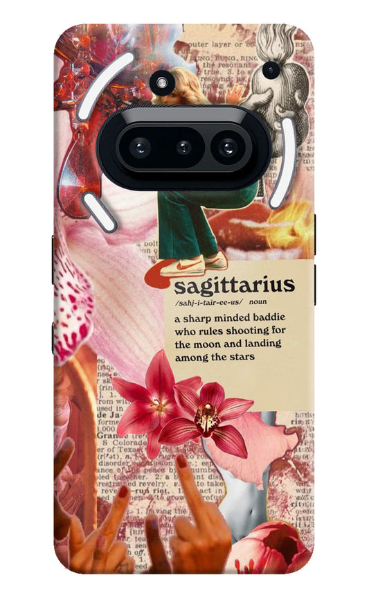 Sagittarius Zodiac Nothing Phone 3A Hard Case Back Cover by Casekaro