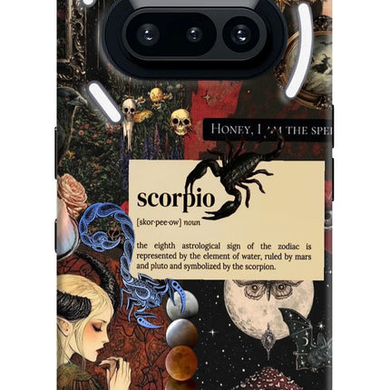 Scorpio Zodiac Nothing Phone 3A Hard Case Back Cover by Casekaro
