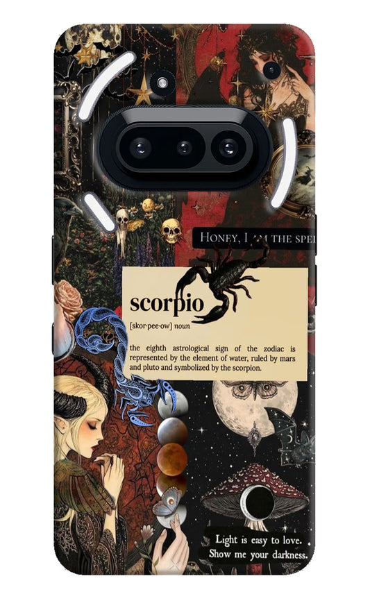 Scorpio Zodiac Nothing Phone 3A Hard Case Back Cover by Casekaro