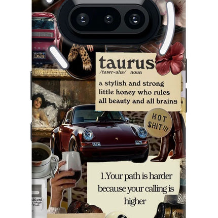 Taurus Zodiac Nothing Phone 3A Hard Case Back Cover by Casekaro
