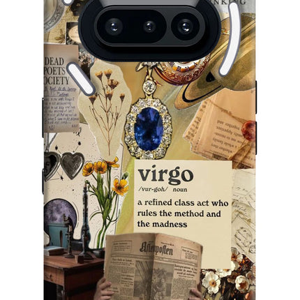 Virgo Zodiac Nothing Phone 3A Hard Case Back Cover by Casekaro