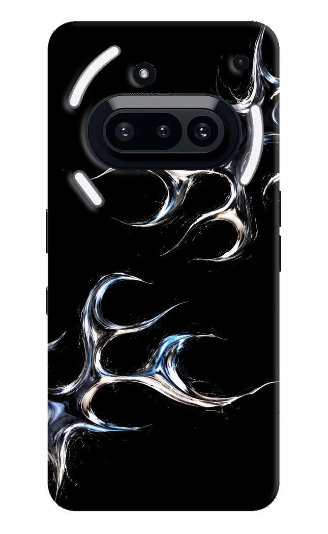 Chrome Tribal Nothing Phone 3A Hard Case Back Cover by Casekaro