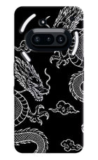 Twin Dragons Nothing Phone 3A Hard Case Back Cover by Casekaro
