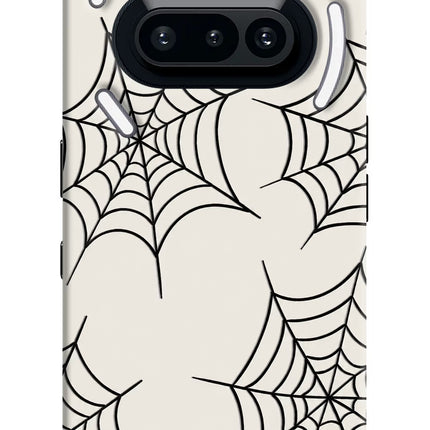Spider Web Nothing Phone 3A Hard Case Back Cover by Casekaro