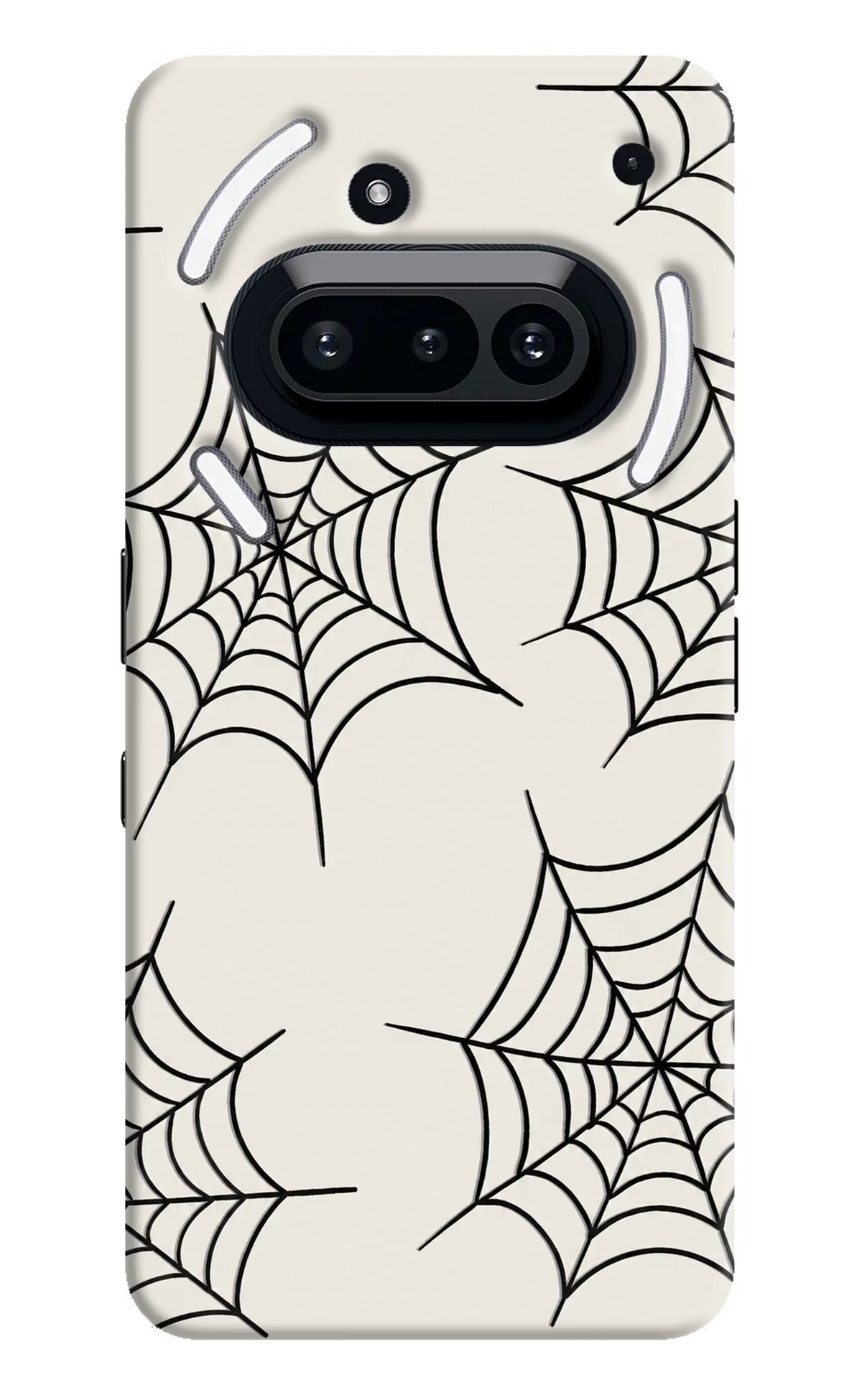 Spider Web Nothing Phone 3A Hard Case Back Cover by Casekaro