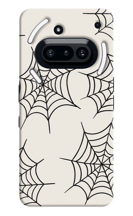 Spider Web Nothing Phone 3A Hard Case Back Cover by Casekaro