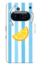 Summer Lemon Nothing Phone 3A Hard Case Back Cover by Casekaro