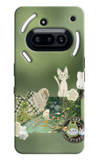 Aesthetic anime Nothing Phone 3A Hard Case Back Cover by Casekaro