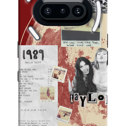 Taylor Swift Nothing Phone 3A Hard Case Back Cover by Casekaro