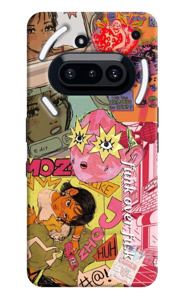 Funkover Nothing Phone 3A Hard Case Back Cover by Casekaro