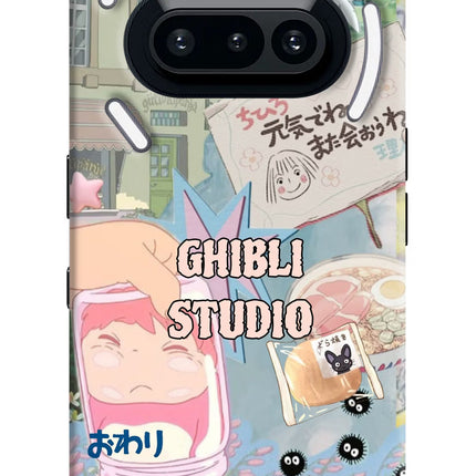Studio Ghibli Nothing Phone 3A Hard Case Back Cover by Casekaro