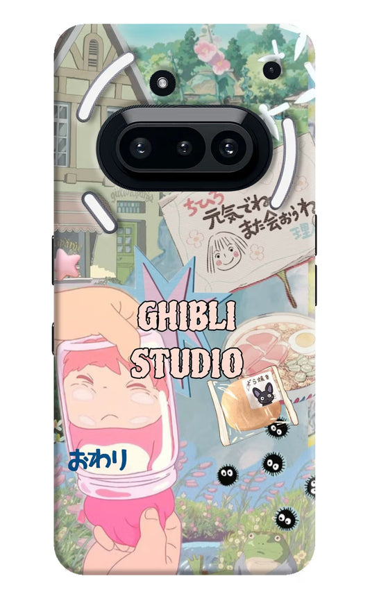 Studio Ghibli Nothing Phone 3A Hard Case Back Cover by Casekaro