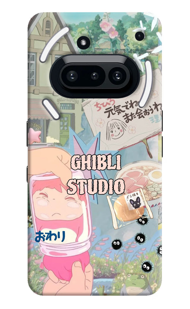 Studio Ghibli Nothing Phone 3A Hard Case Back Cover by Casekaro