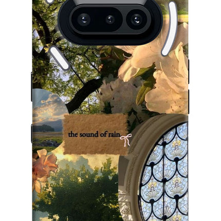 Rain Nothing Phone 3A Hard Case Back Cover by Casekaro