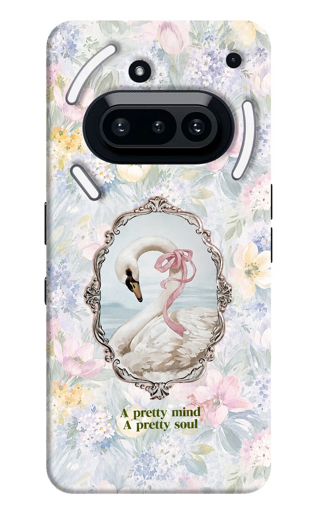 Pretty Mind Pretty Soul Nothing Phone 3A Hard Case Back Cover by Casekaro