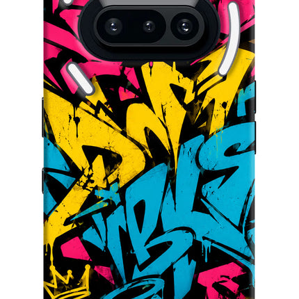 Graffiti Vibe Nothing Phone 3A Hard Case Back Cover by Casekaro