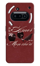 Velvet Cherry Nothing Phone 3A Hard Case Back Cover by Casekaro