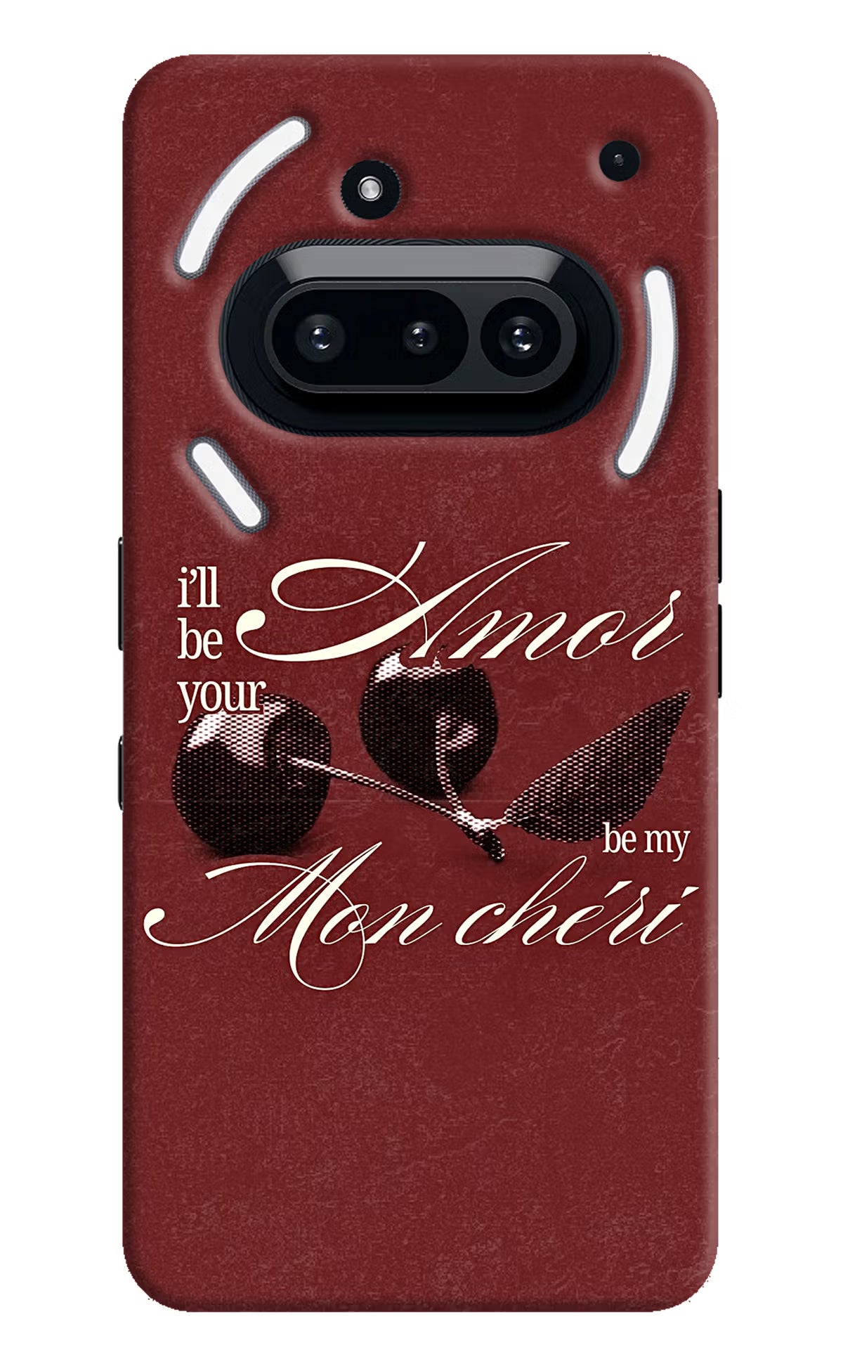 Velvet Cherry Nothing Phone 3A Back Cover