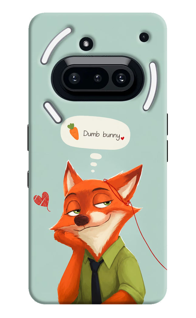 Nick Charm Nothing Phone 3A Hard Case Back Cover by Casekaro