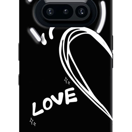Love Line Nothing Phone 3A Hard Case Back Cover by Casekaro