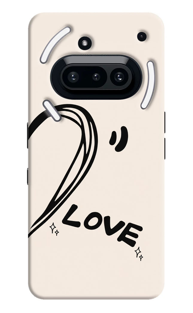 Soul Line Nothing Phone 3A Hard Case Back Cover by Casekaro