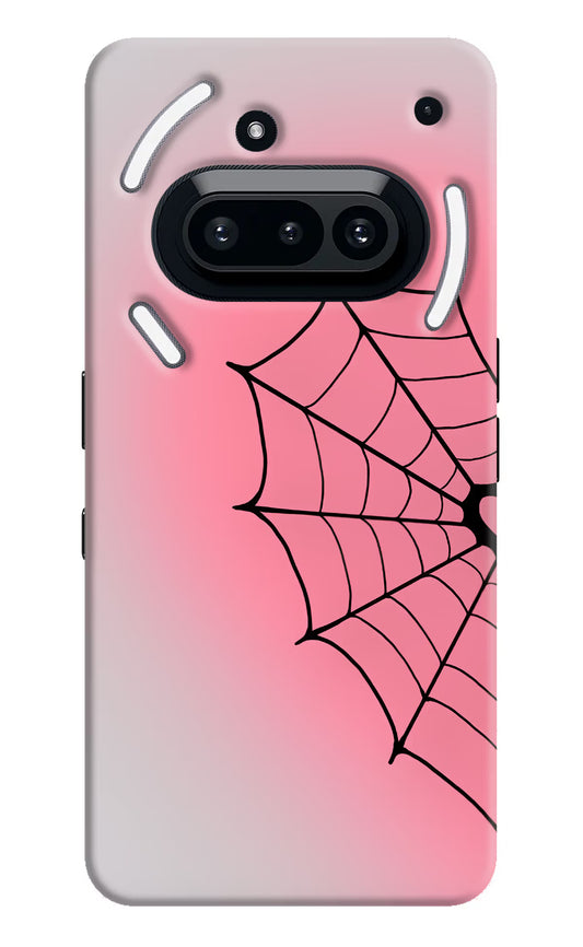 Pink Web Nothing Phone 3A Hard Case Back Cover by Casekaro