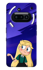 Star Glow Nothing Phone 3A Hard Case Back Cover by Casekaro