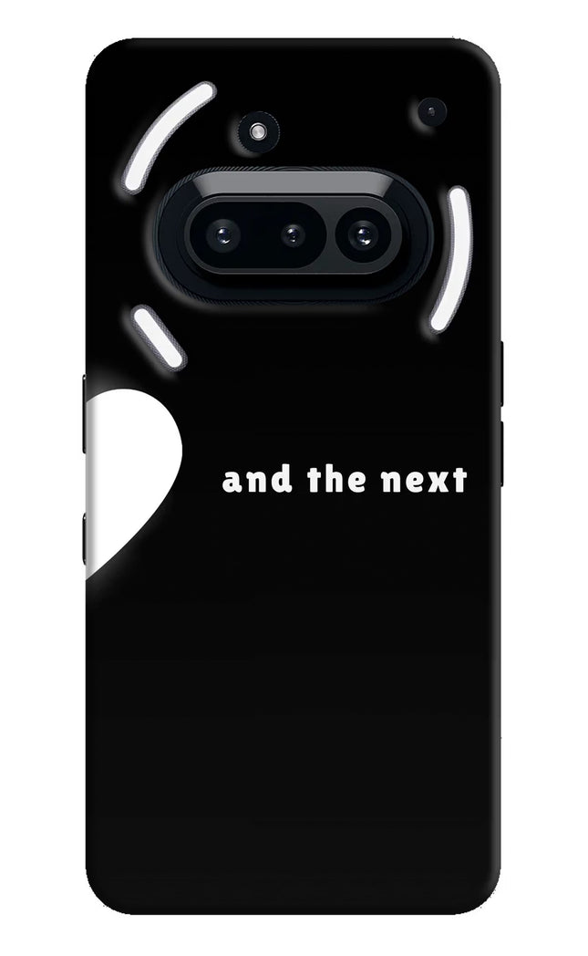 Next World Nothing Phone 3A Hard Case Back Cover by Casekaro