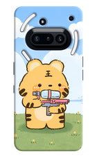 Tiger Treat Nothing Phone 3A Hard Case Back Cover by Casekaro