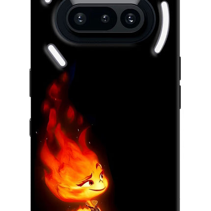 Ember Flame Nothing Phone 3A Hard Case Back Cover by Casekaro