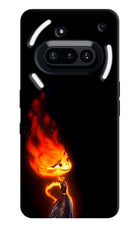 Ember Flame Nothing Phone 3A Hard Case Back Cover by Casekaro