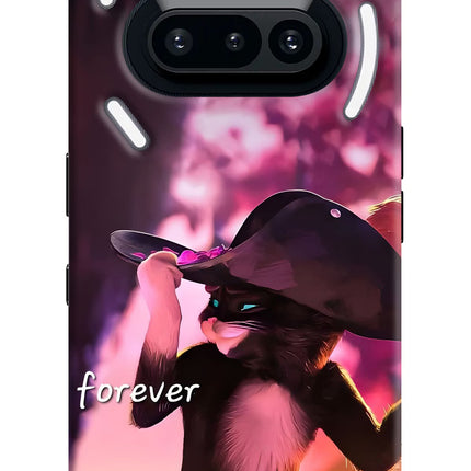 Forever Cat Nothing Phone 3A Hard Case Back Cover by Casekaro