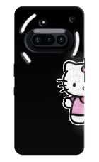 Kitty Charm Nothing Phone 3A Hard Case Back Cover by Casekaro