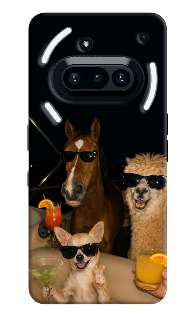 Party Squad Nothing Phone 3A Hard Case Back Cover by Casekaro