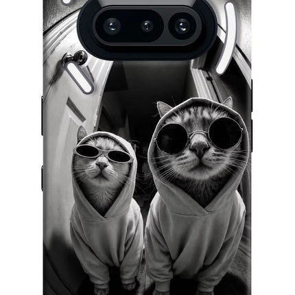 Hood Cats Nothing Phone 3A Hard Case Back Cover by Casekaro