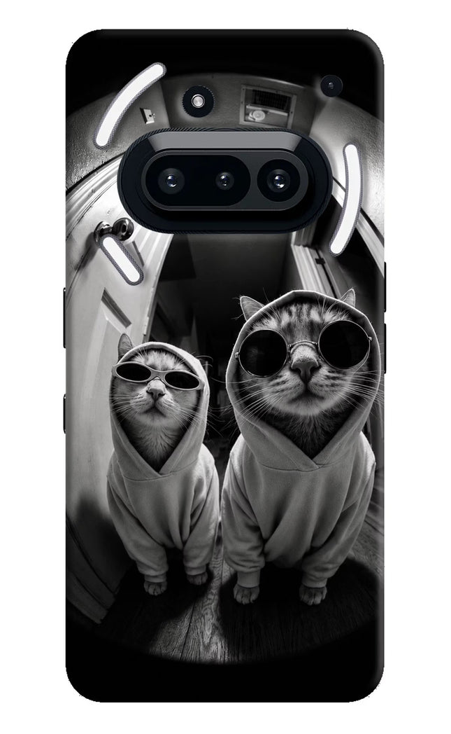 Hood Cats Nothing Phone 3A Hard Case Back Cover by Casekaro