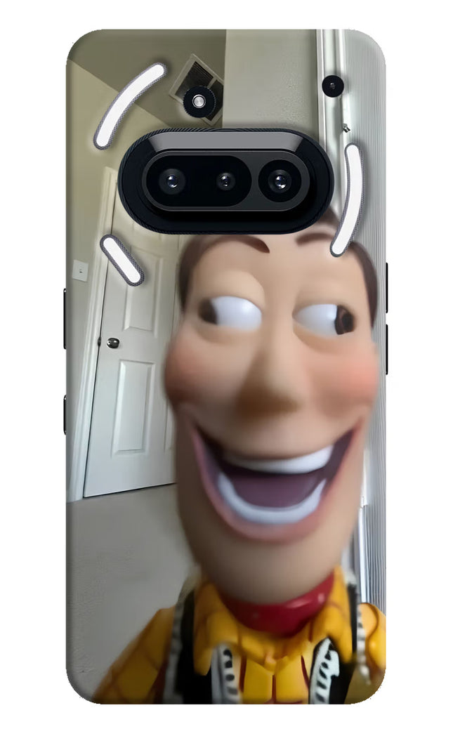 Side Eye Woody Nothing Phone 3A Hard Case Back Cover by Casekaro