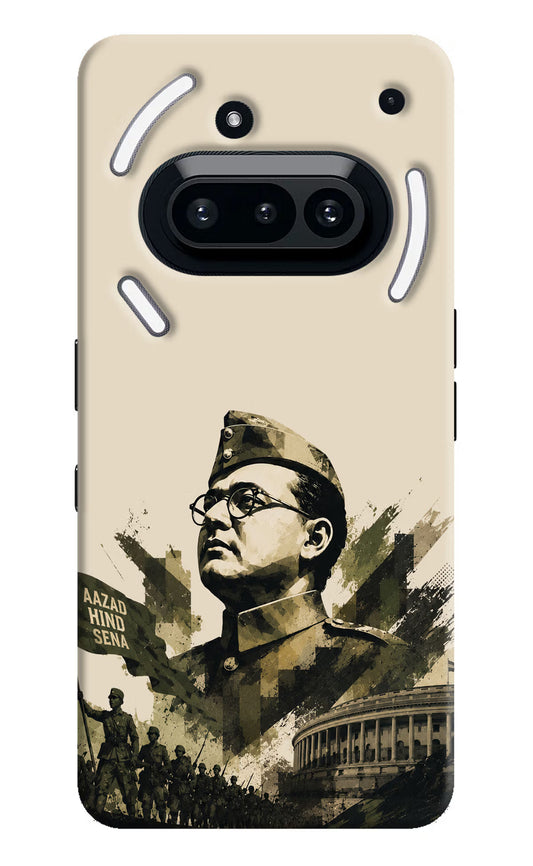 Netaji Rising Nothing Phone 3A Back Cover