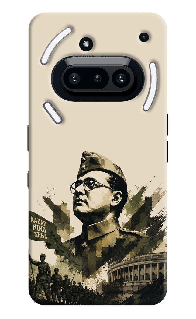 Netaji Rising Nothing Phone 3A Back Cover