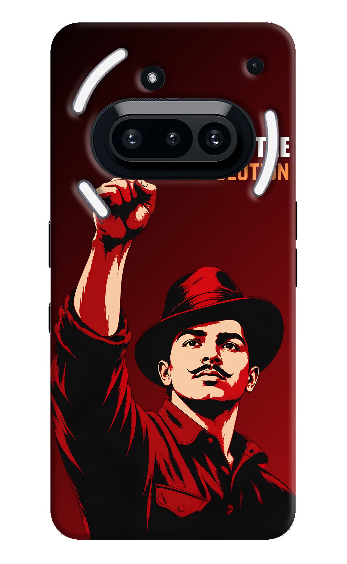 Bhagat Singh Revolution Nothing Phone 3A Back Cover